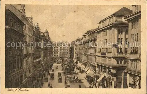 AK / Ansichtskarte Wien Graben Kat. Wien