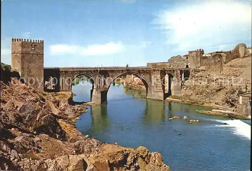 AK / Ansichtskarte Toledo Castilla La Mancha Puente San Martin y rio Tajo Kat. Toledo