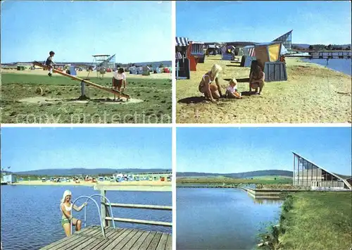 AK / Ansichtskarte Hohenfelden Stausee Badestrand Kinderspielplatz Erholungszentrum Kat. Hohenfelden