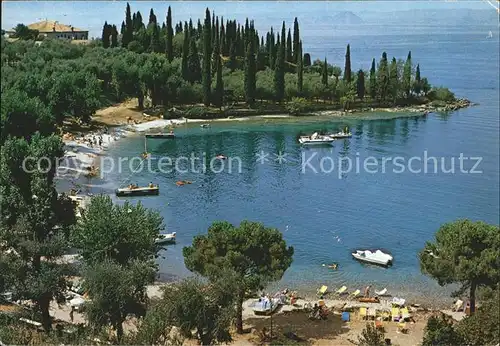 AK / Ansichtskarte San Vigilio Baia delle Sirene Sirenenbucht Kat. Punta San Vigilio Lago di Garda