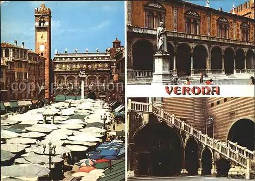 AK / Ansichtskarte Verona Veneto Markt Kat. Verona