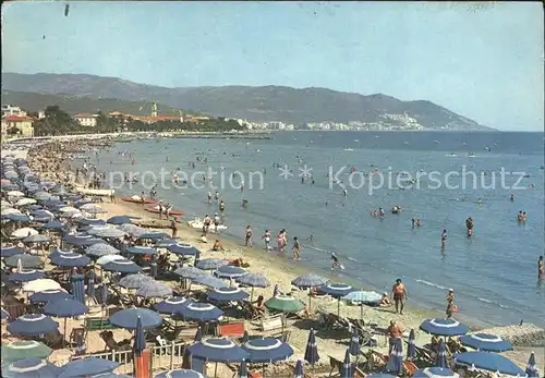 AK / Ansichtskarte Diano Marina Spiaggia Riviera dei Fiori Strand Kat. Italien