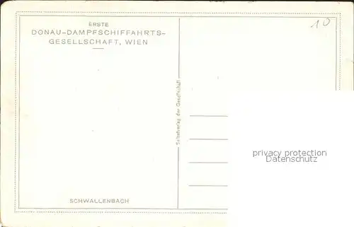 AK / Ansichtskarte Schwallenbach Kirche Kuenstlerkarte / Spitz /Waldviertel