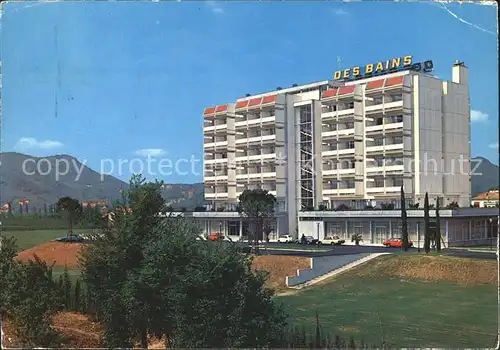 AK / Ansichtskarte Montegrotto Terme Hotel Des Bains Kat. 