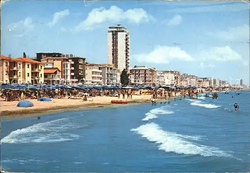 AK / Ansichtskarte Lido di Jesolo Spiaggia Strand Hotels Kat. Italien