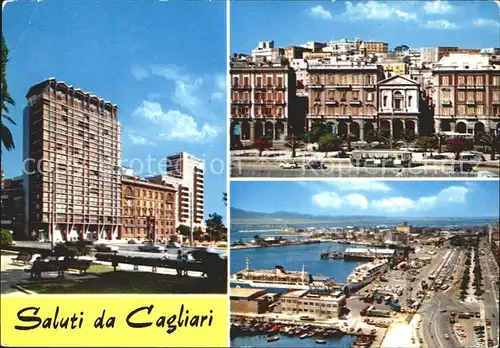 AK / Ansichtskarte Cagliari Hochhaus Hafen Kat. Cagliari