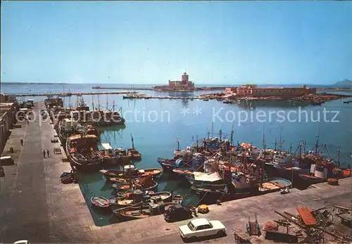 AK / Ansichtskarte Trapani Porto Peschereccio Hafen Kat. Trapani