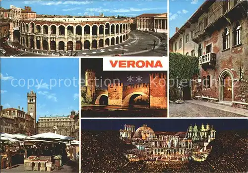 AK / Ansichtskarte Verona Veneto Arena Kat. Verona