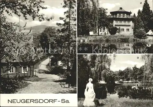 AK / Ansichtskarte Neugersdorf Sachsen Hohe Strasse Im Volksbach Kat. Neugersdorf Sachsen