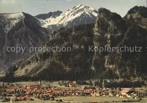 AK / Ansichtskarte Oberammergau Kofel Notkarspitze  Kat. Oberammergau