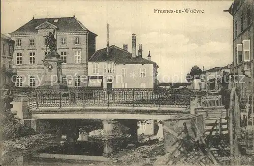 AK / Ansichtskarte Fresnes en Woevre Bruecke Denkmal Kat. Fresnes en Woevre