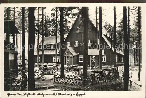 AK / Ansichtskarte Altenberg Erzgebirge Historische Waldschaenke Raupennest Kat. Geising