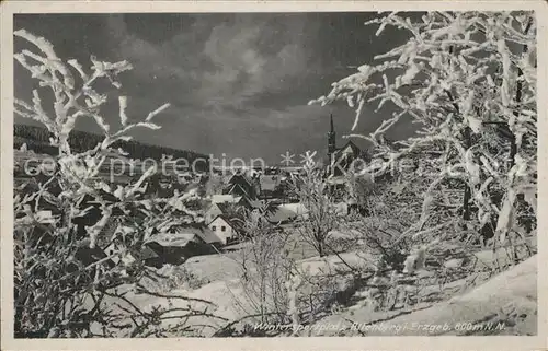 AK / Ansichtskarte Altenberg Erzgebirge Winterimpressionen Wintersportplatz Serie Novobrom Nr 1604 Kat. Geising