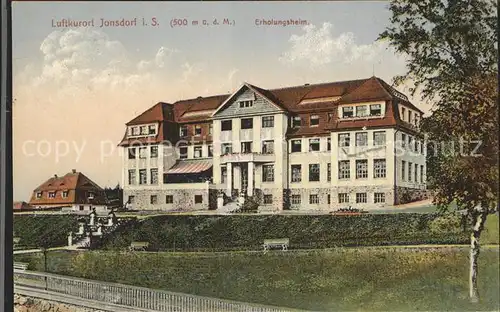 AK / Ansichtskarte Jonsdorf Erholungsheim Kat. Kurort Jonsdorf