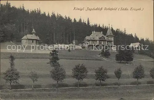 AK / Ansichtskarte Rehefeld Zaunhaus Koenigliches Jagdschloss Kat. Altenberg