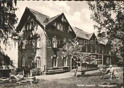 AK / Ansichtskarte Jonsdorf Genesungsheim Kat. Kurort Jonsdorf