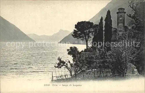 AK / Ansichtskarte Oria Lago di Lugano Panorama  / Lugano /Bz. Lugano City