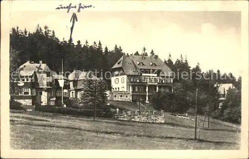 AK / Ansichtskarte Oberbaerenburg Erholungsheim / Altenberg /Saechsische Schweiz-Osterzgebirge LKR