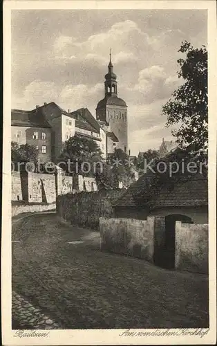 AK / Ansichtskarte Bautzen Am wendischen Kirchhof Serie Saechsische Heimatschutz Postkarten Kat. Bautzen