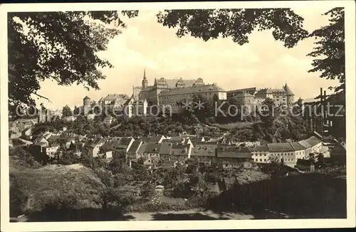 AK / Ansichtskarte Bautzen 1000jaehrige Stadt Altstadt Schloss Ortenburg Blick vom Proitschenberg Kat. Bautzen