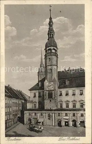 AK / Ansichtskarte Bautzen Rathaus Serie Saechsische Heimatschutz Postkarten Kupfertiefdruck Kat. Bautzen