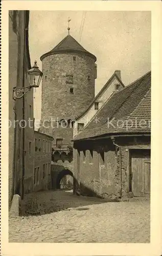 AK / Ansichtskarte Bautzen Nikolaiturm Kupfertiefdruck Kat. Bautzen