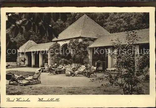 AK / Ansichtskarte Bad Kreischa Wandelhalle