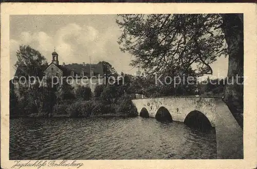 AK / Ansichtskarte Grillenburg Jagdschloss Bruecke Kat. Tharandt