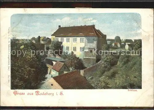 AK / Ansichtskarte Radeberg Sachsen Schloss Reichspost Kat. Radeberg