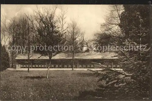 AK / Ansichtskarte Bad Kreischa Sanatorium Liegehalle