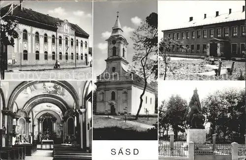 AK / Ansichtskarte Ungarn Sasd Kirche 
