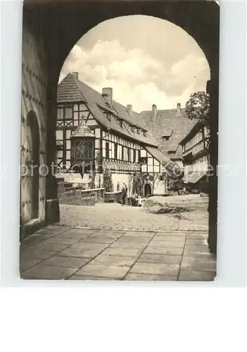 AK / Ansichtskarte Wartburg Eisenach Die Wartburg Hof Kat. Eisenach