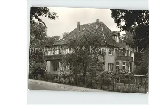AK / Ansichtskarte Graal Mueritz Ostseebad Landeskirchliches Erholungsheim Haus Bucheneck Kat. Seeheilbad Graal Mueritz