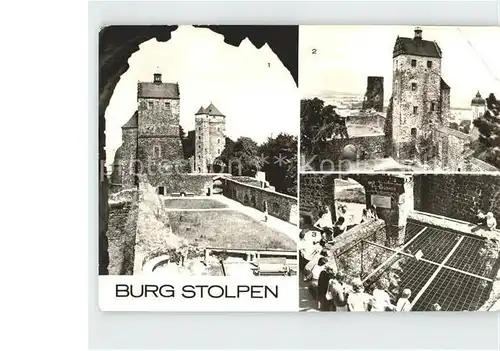 AK / Ansichtskarte Stolpen Burg Kat. Stolpen