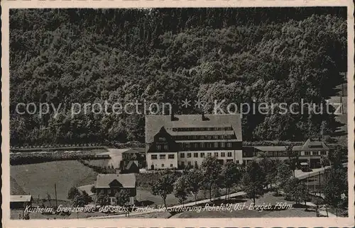 AK / Ansichtskarte Rehefeld Zaunhaus Grenzbaude der LVA Kurheim Kat. Altenberg