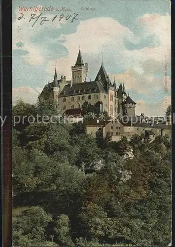 AK / Ansichtskarte Wernigerode Harz Schloss Kat. Wernigerode