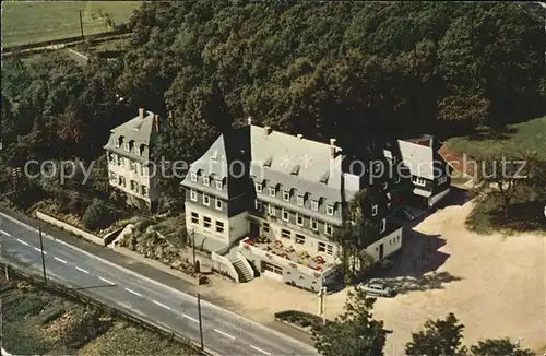 AK / Ansichtskarte Siegen Westfalen Berghotel Roedgen Fliegeraufnahme Kat. Siegen