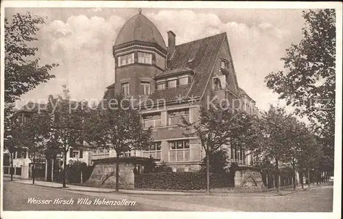 AK / Ansichtskarte Weisser Hirsch Villa Hohenzollern Kat. Dresden