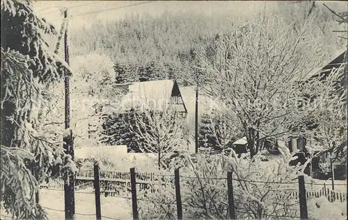 AK / Ansichtskarte Hirschsprung Partie bei der Ladenmuehle im Winter Kat. Altenberg