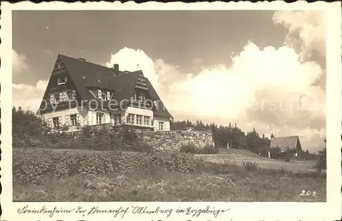 AK / Ansichtskarte Altenberg Erzgebirge Fremdenheim der Sonnenhof Kat. Geising