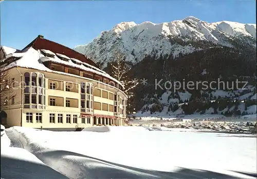 AK / Ansichtskarte Oberstdorf Stillachhaus Kat. Oberstdorf