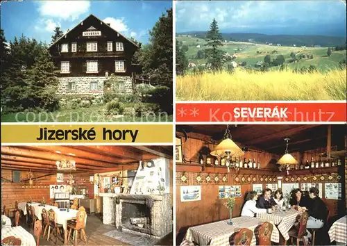 AK / Ansichtskarte Jizerske hory Turisticka chata Severak Kat. Tschechische Republik