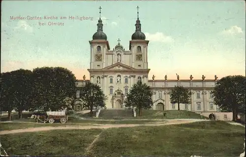 AK / Ansichtskarte Olmuetz Olomouc Mutter Gottes Kirche  Heiligberg Kuh / Olomouc /