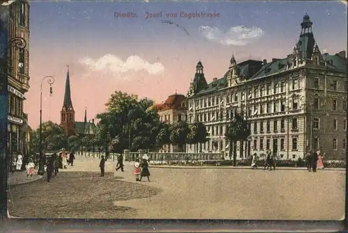 AK / Ansichtskarte Olmuetz Olomouc Josef Engelstrasse / Olomouc /