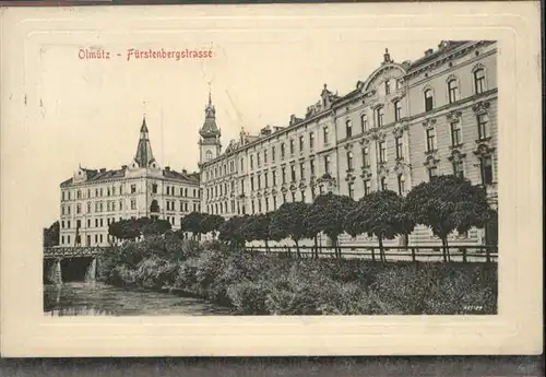 AK / Ansichtskarte Olmuetz Olomouc Fuerstenbergstrasse / Olomouc /