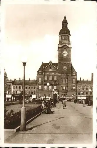 AK / Ansichtskarte Prostejov Namesti Radnice / Prossnitz /