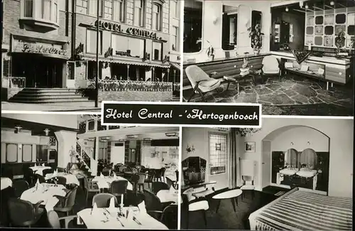 AK / Ansichtskarte S-Hertogenbosch Hotel Central / Niederlande /