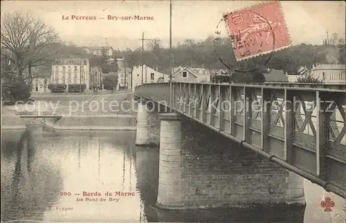 AK / Ansichtskarte Le Perreux sur Marne Le Pont de Bry Kat. Le Perreux sur Marne