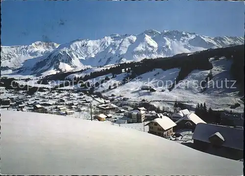 AK / Ansichtskarte Soerenberg LU mit Brienzer Rothorn / Soerenberg /Bz. Entlebuch