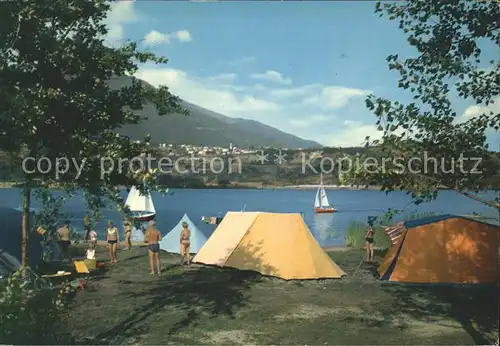 AK / Ansichtskarte Lago di Caldonazzo Camping con Tenna